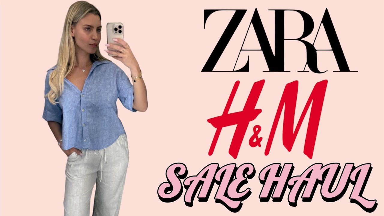 ZARA & H&M Paris Haul 🇫🇷 | Summer Dresses, Chic Trousers & Trendy Tops!