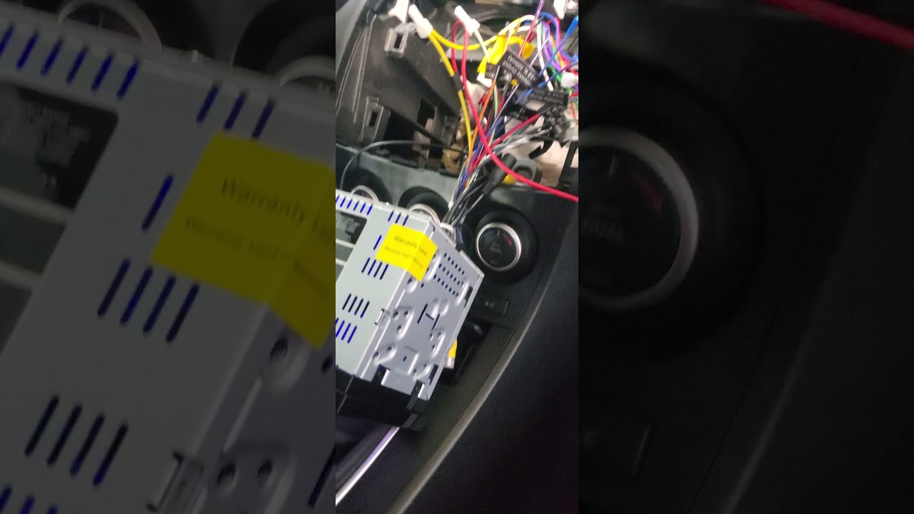 como hacer trabajar amplificador de factoría a mazda 3, 2012