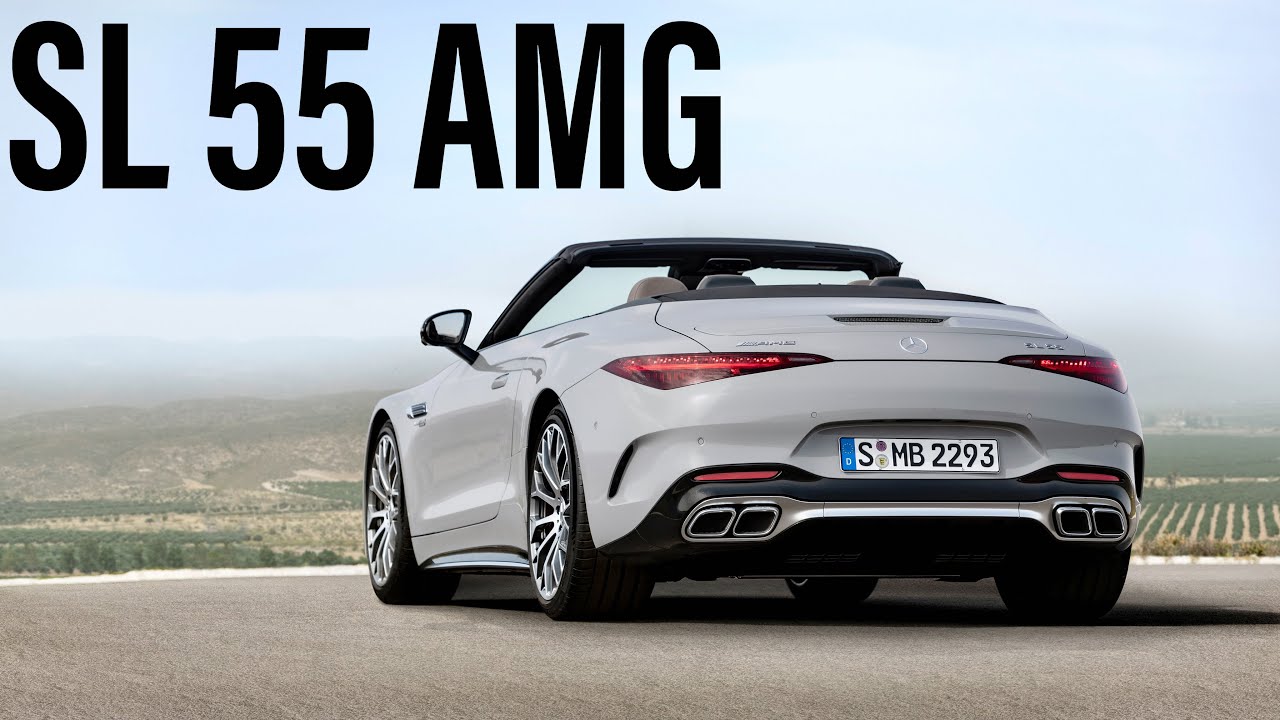 2022 Mercedes-AMG SL 55 4MATIC+ Interior, Exterior and Drive 4K