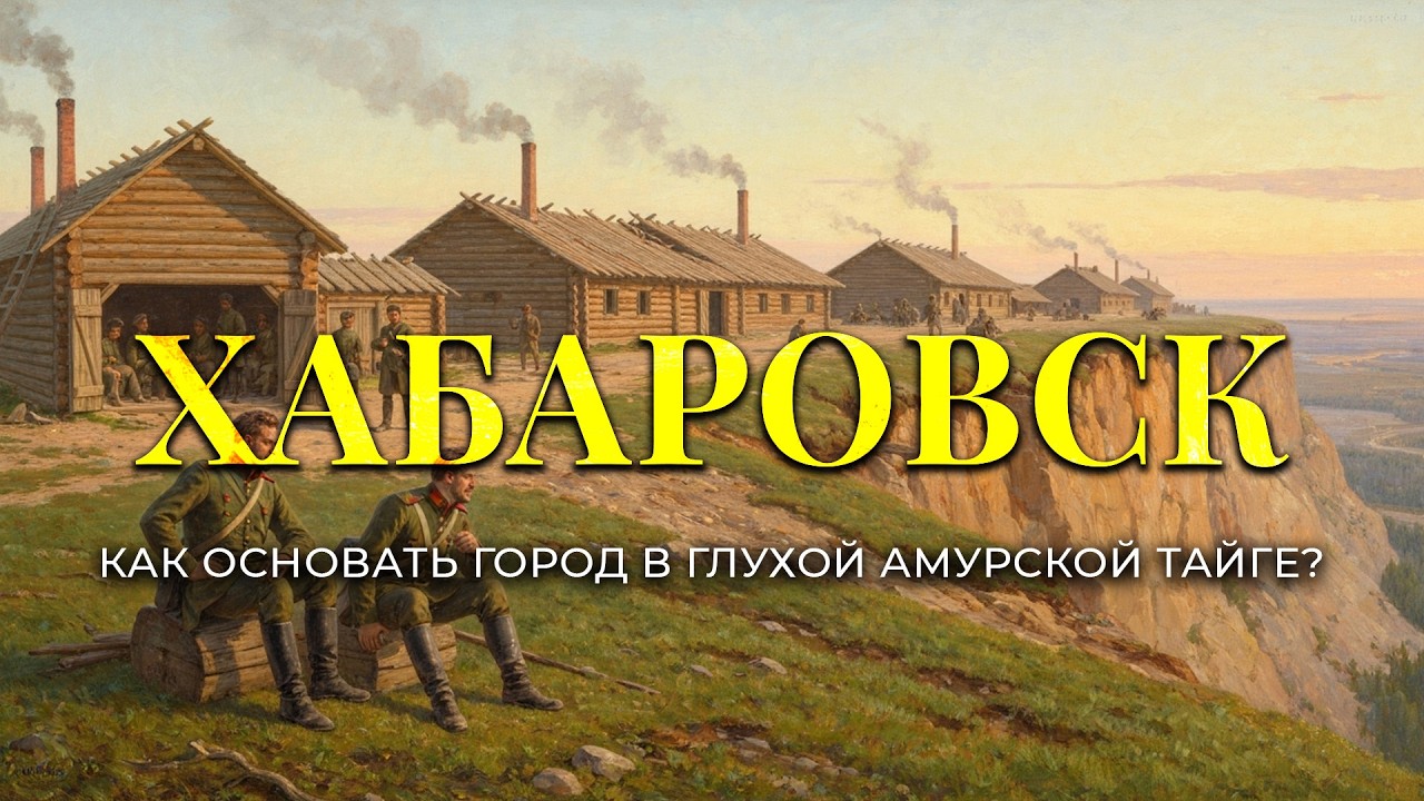 ХАБАРОВСК - как в ПЕРВОБЫТНОЙ тайге выросла 