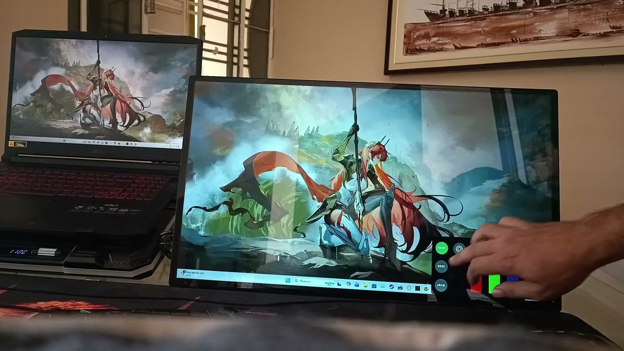 NÃO COMPRE! Monitor Portátil Uperfect 24 Polegadas (Inches) Touchscreen.