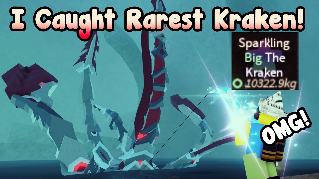 I CAUGHT THE RAREST KRAKEN And Completed ALL Atlantis Update In Fisch!