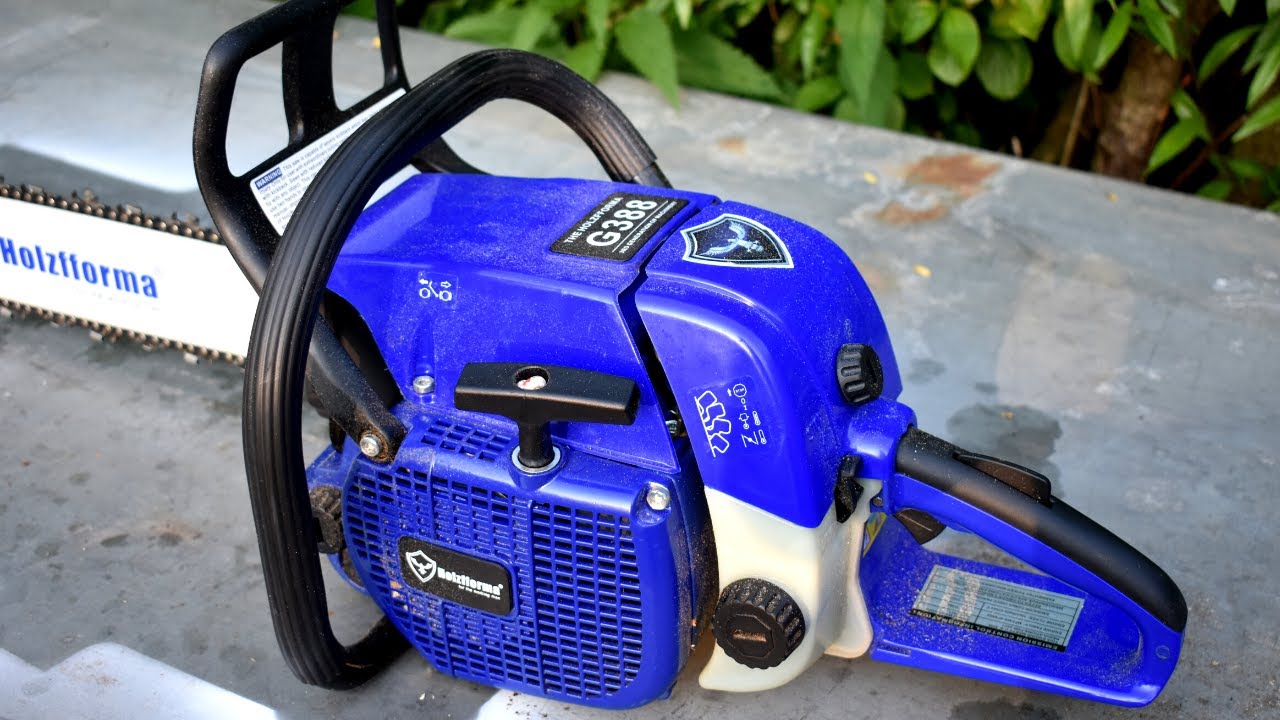 Chainsaws - Unboxing the G388 & first cuts