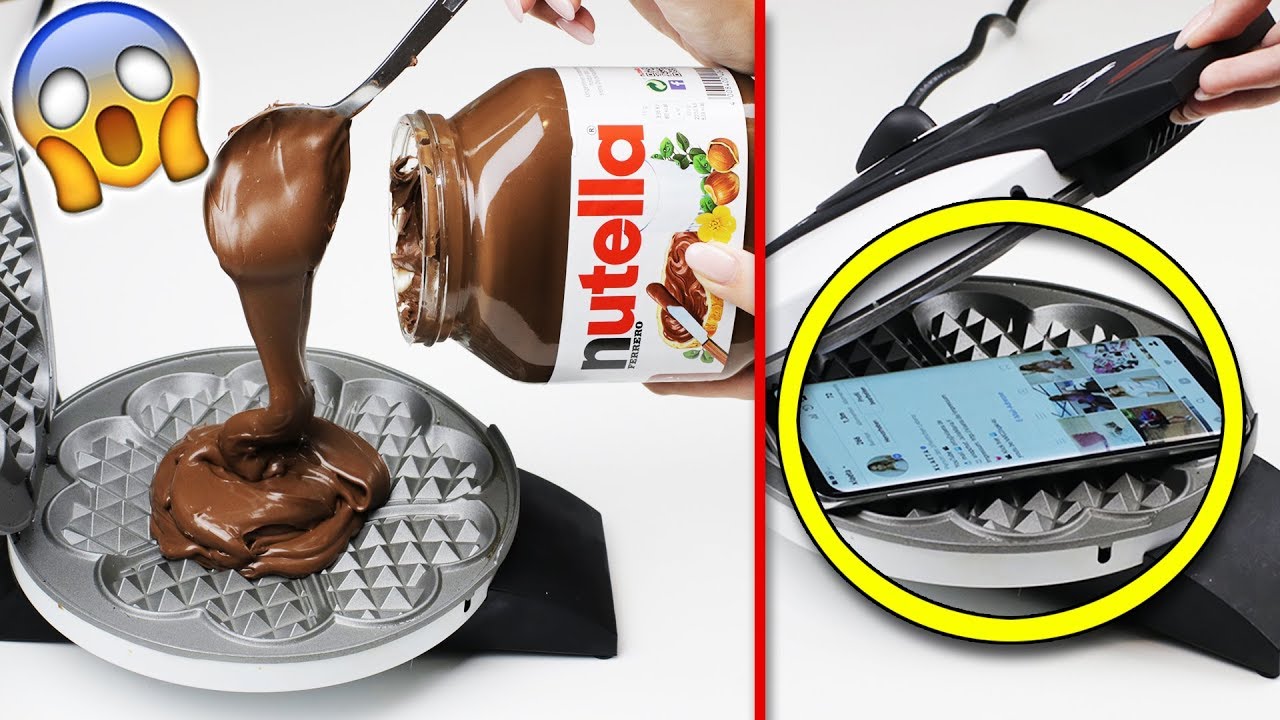 Was du alles mit einem WAFFELEISEN machen kannst ... OMG! 😱 DIYS & Life Hacks | XLAETA