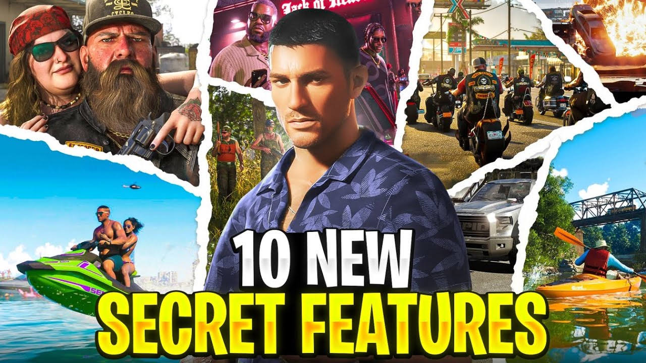 GTA 6: 10 MIND BLOWING New Features We Discovered
