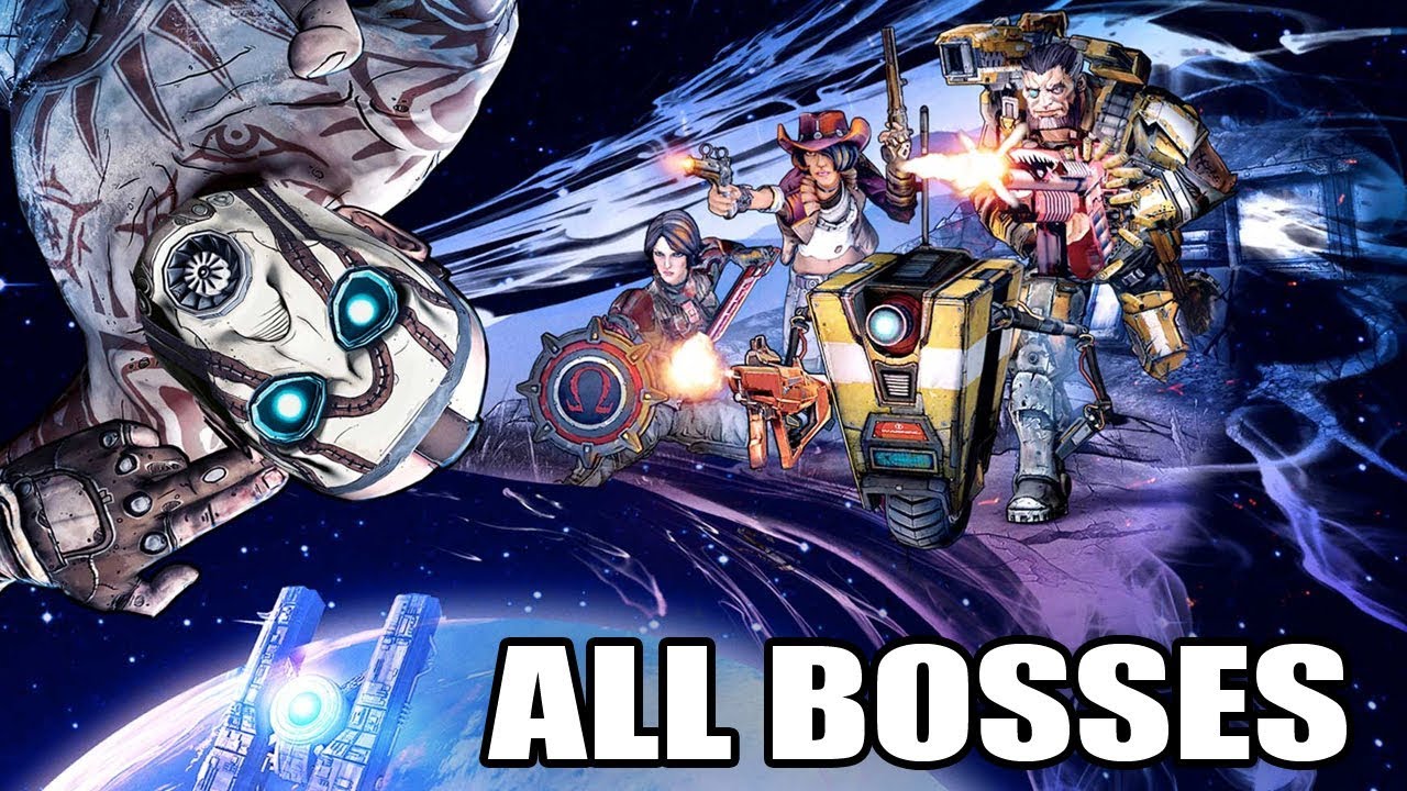 Borderlands: The Pre-Sequel - All Bosses (With Cutscenes) 1080p60 PC HD