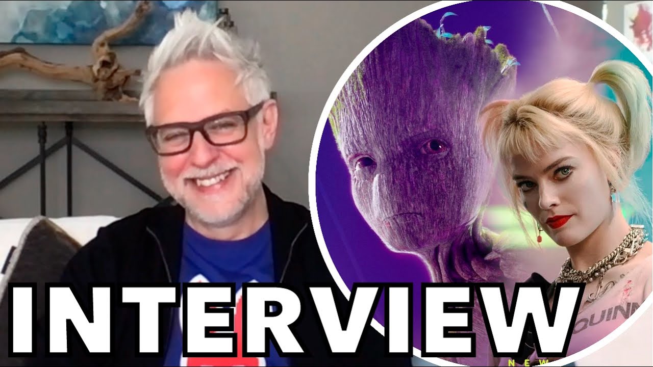 James Gunn Wants To Make Harley Quinn and Groot Crossover Movie | INTERVIEW