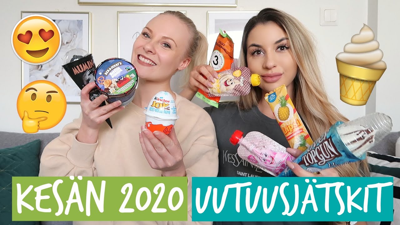 TESTISSÄ UUTUUSJÄÄTELÖT 2020