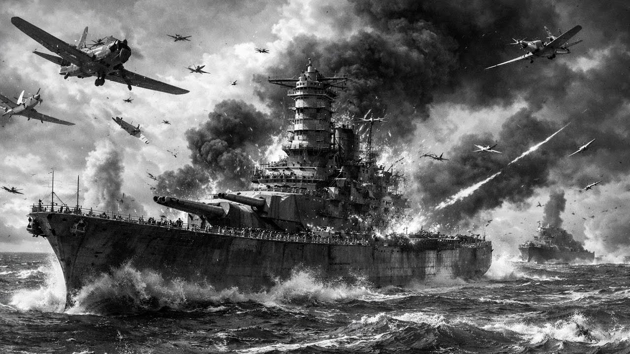The Japanese Sailors’ Accounts of the Moment Control Was Lost on the Deck of the Yamato