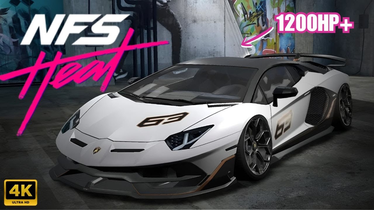 Need for Speed Heat - Lamborghini Aventador SVJ Coupe 2019 Gameplay [PC] [4K60FPS]