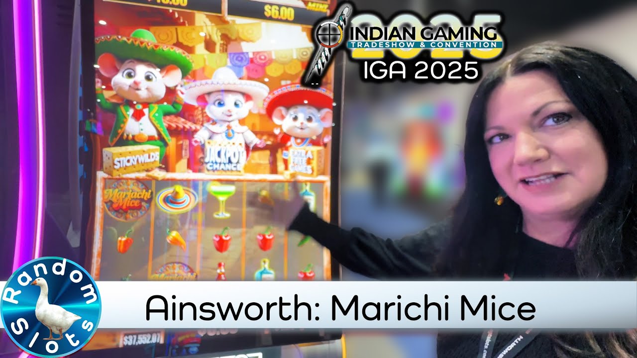 Ainsworth, Mariachi Mice Slot Machine Preview, #IGA2025