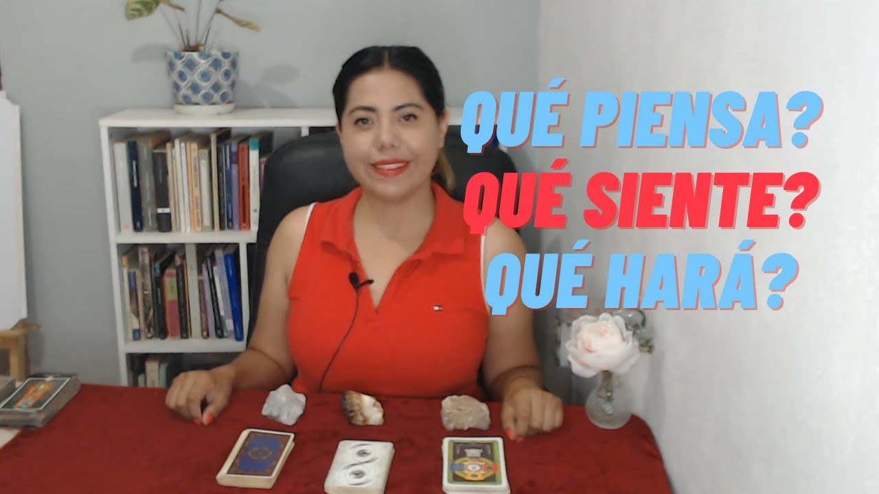 📢Qué piensa? Qué siente💞 Que hará? 🔮 Tarot interactivo