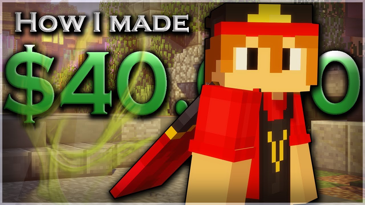 How I Quit Minecraft and made $40,000 - Hypixel Skyblock Movie