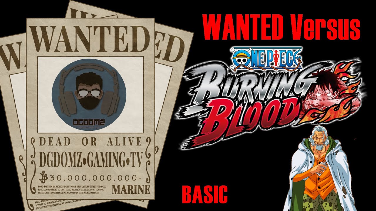 One Piece Burning Blood | WANTED Versus | Rayleigh's Training - Basic Training