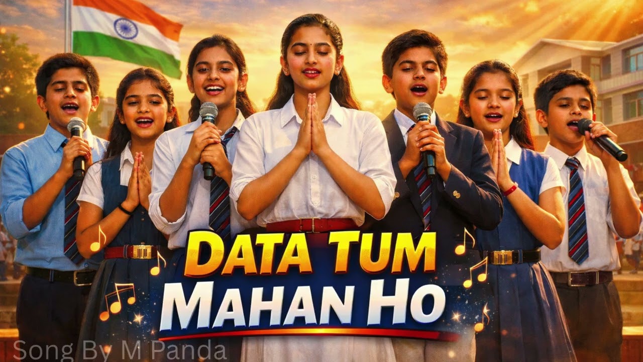 Data Tum Mahaan Ho | Motivational School Prayer | Choir Version