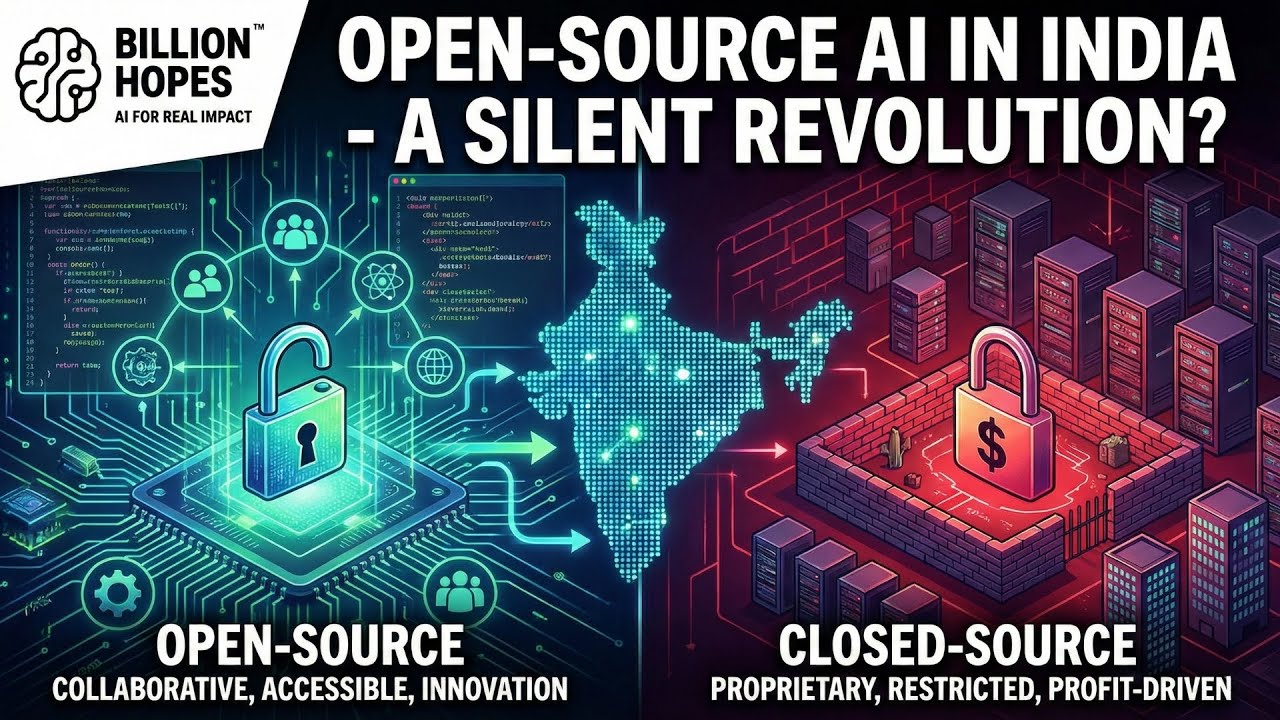 India’s Quiet AI Revolution? Open-source AI powering big Indian firms | Mentor Sandy - Billion Hopes