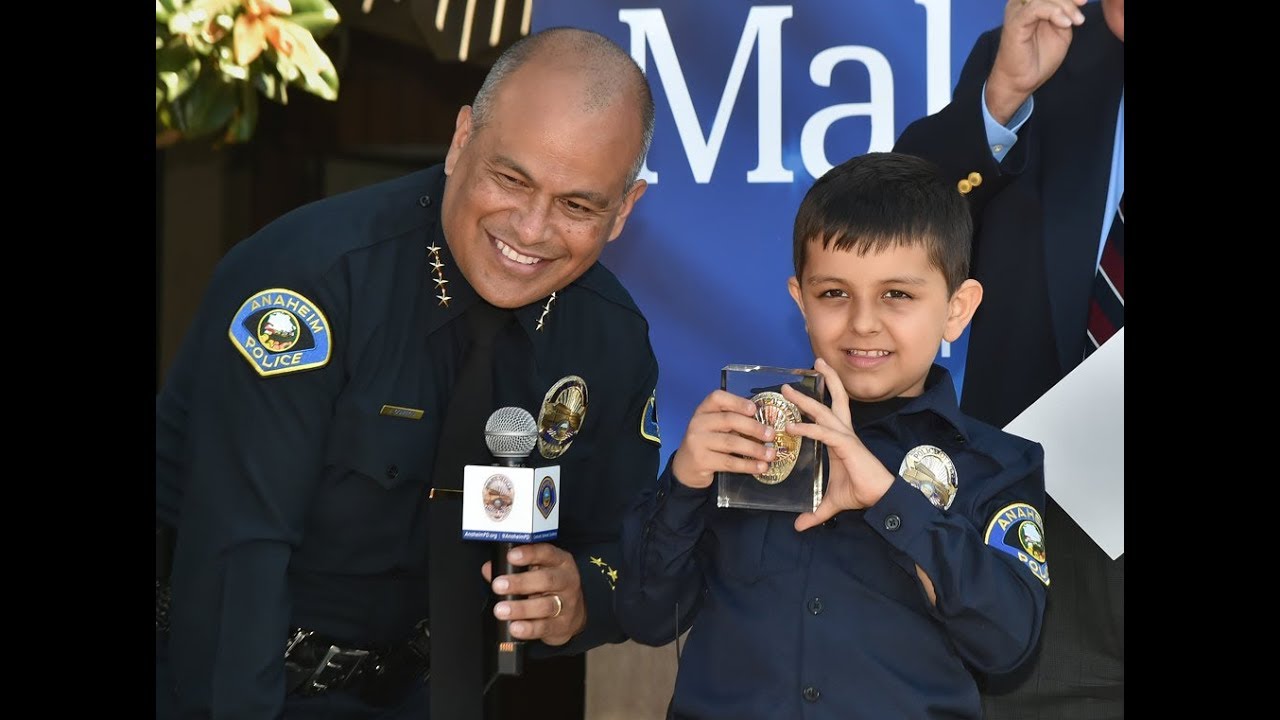Anaheim Police Department & Make-A-Wish: Abdul's Police Officer Wish
