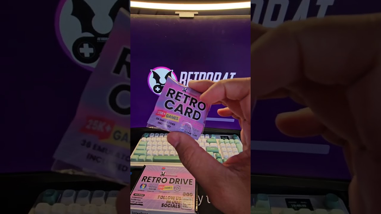 Retro Games Set up on Windows using RetroDrive and RetroCard