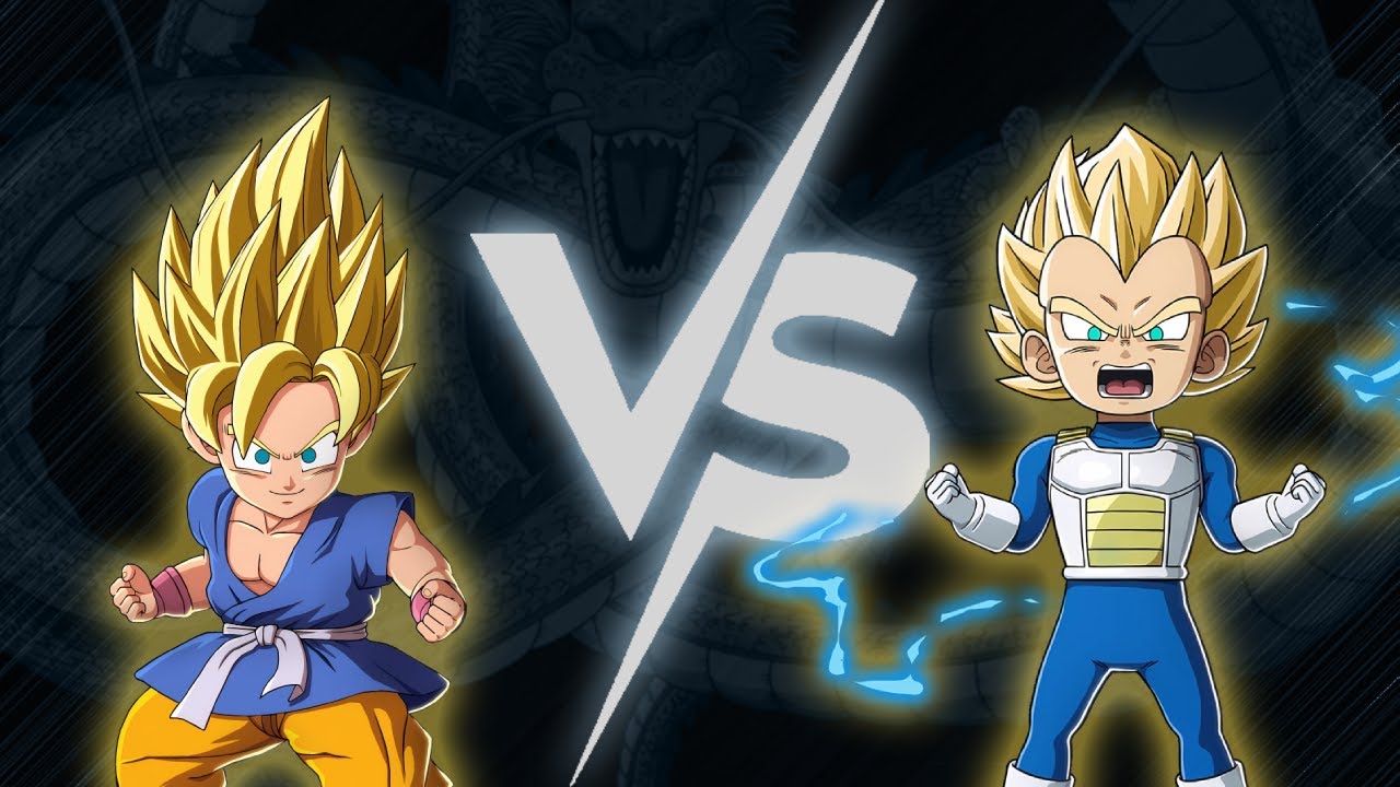 SS Goku (GT) vs SS2 Vegeta (Mini) - Dragon Ball: Sparking! Zero