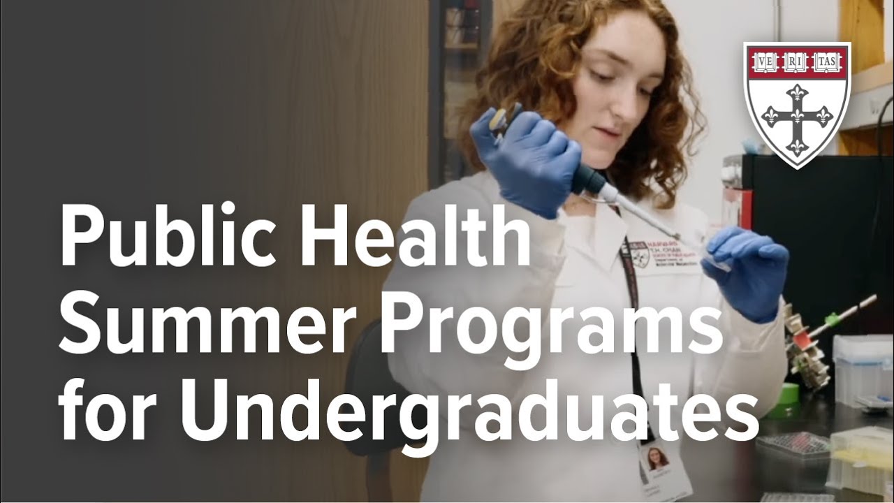 Public Health Summer Programs for Undergraduates