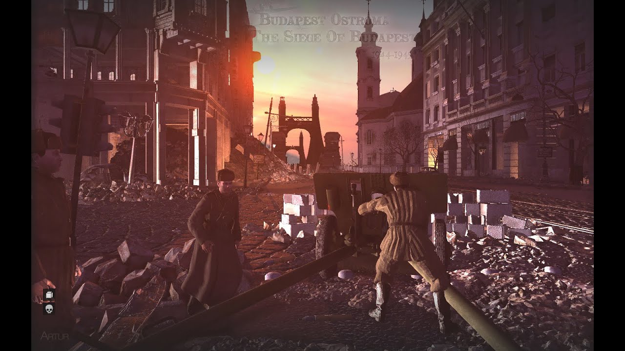 Budapest Ostroma 1944-45. Játék. - Térkép fejlesztések bemutató. 2019.05.29.