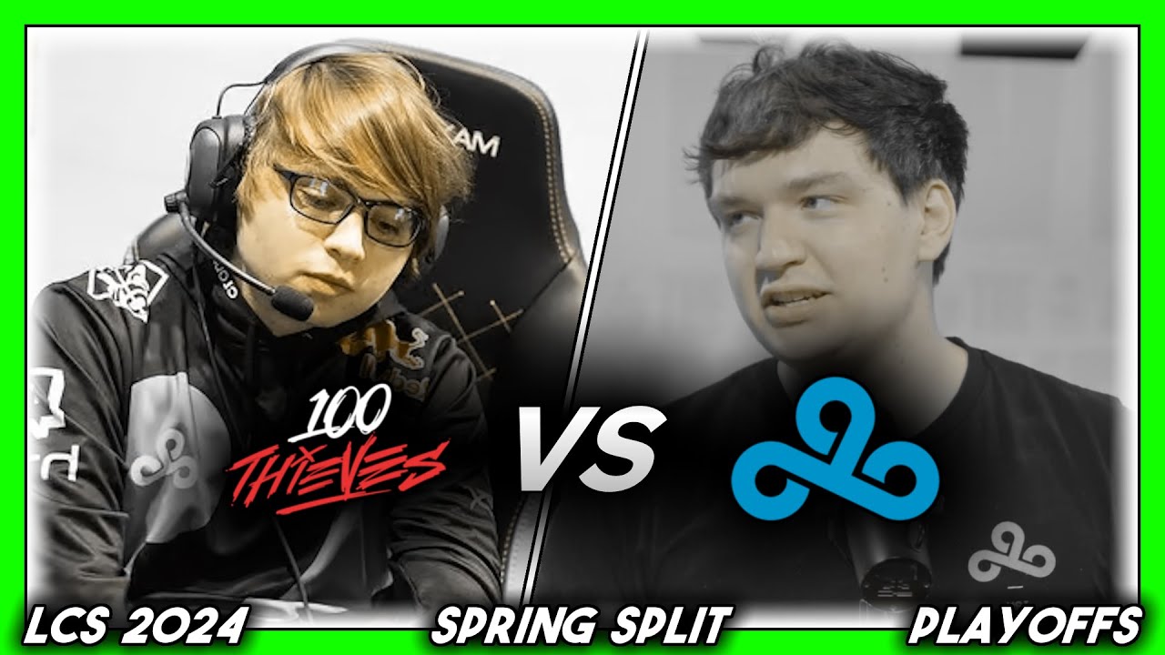 STEPPING STONES (LCS 2024 CoStreams | Spring Split | Playoffs: Match 1 | 100 vs C9)