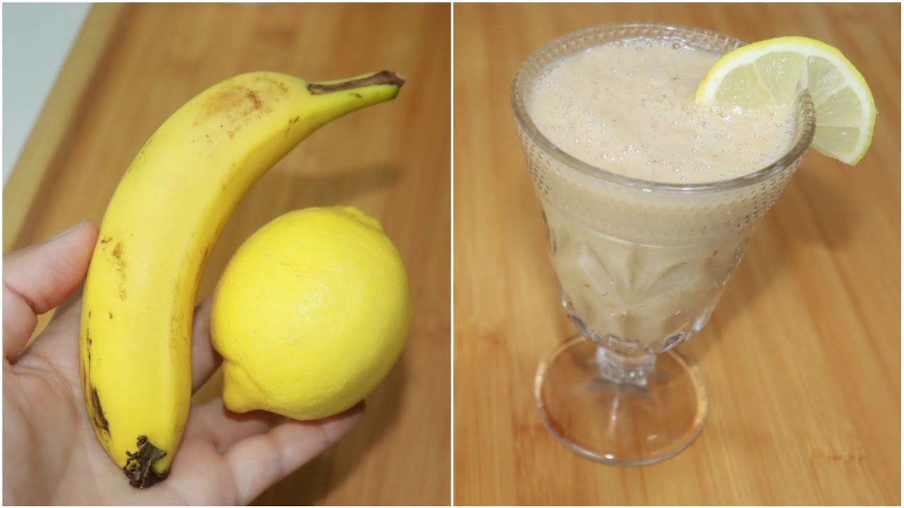 Jus healthy plein de vitamines sans lait ni Yaourt. Avec 2 ingr&eacute;dients seulement.