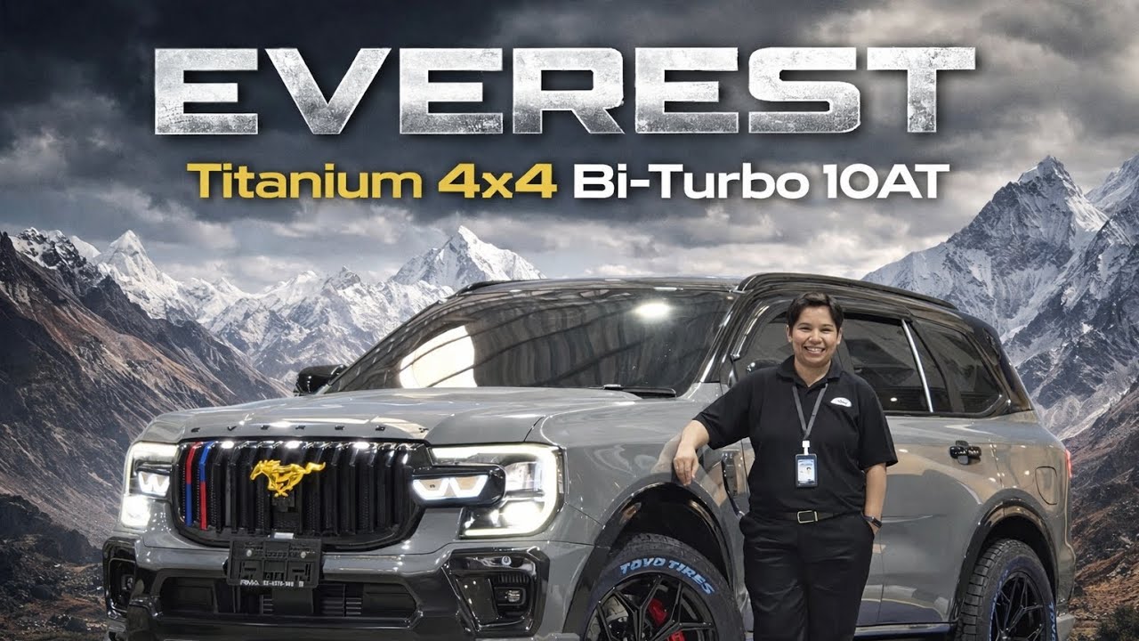 EVEREST Titanium 4x4 2.0 Bi-Turbo 10AT กับชุดแต่งสุลต่าน แบบจัดเต็ม 