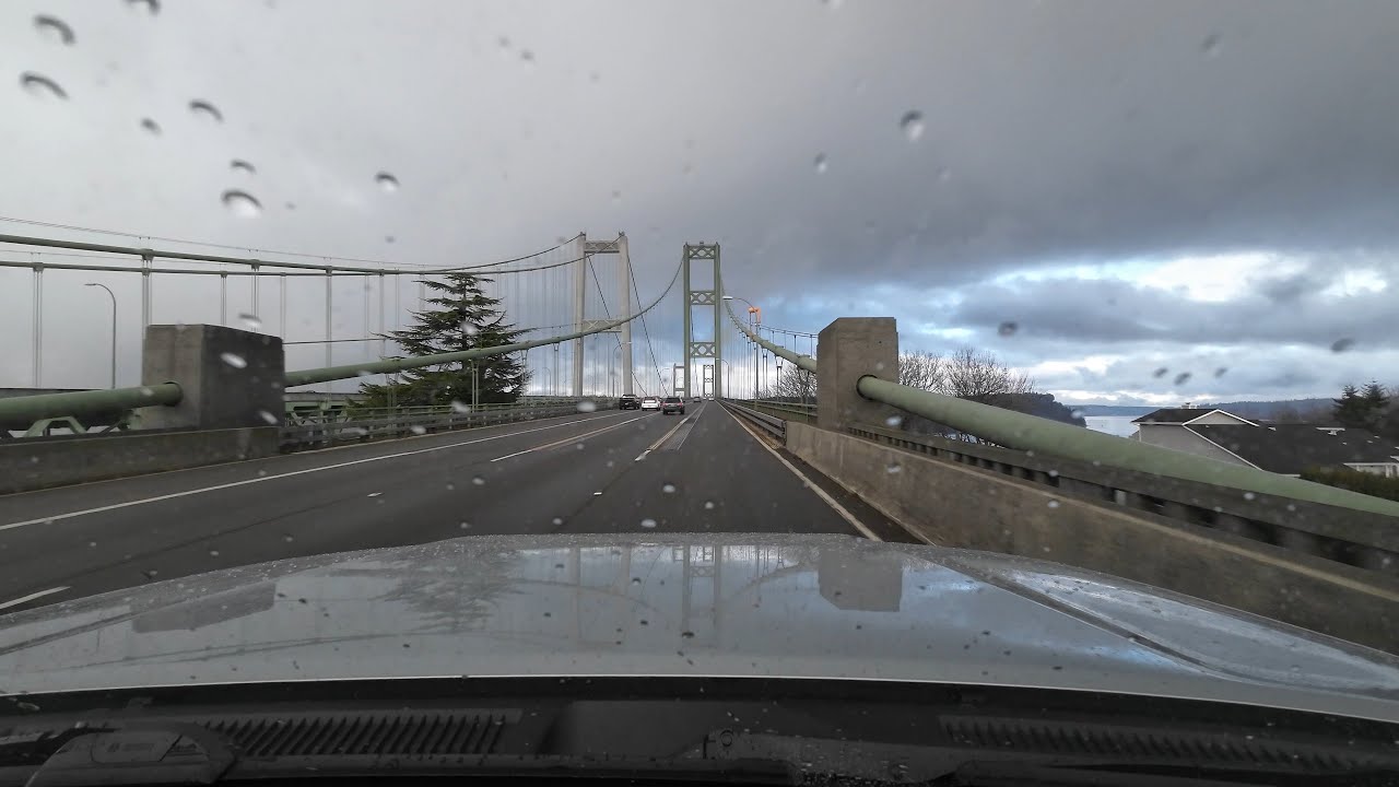 A relaxing Winter drive to Gig Harbor WA