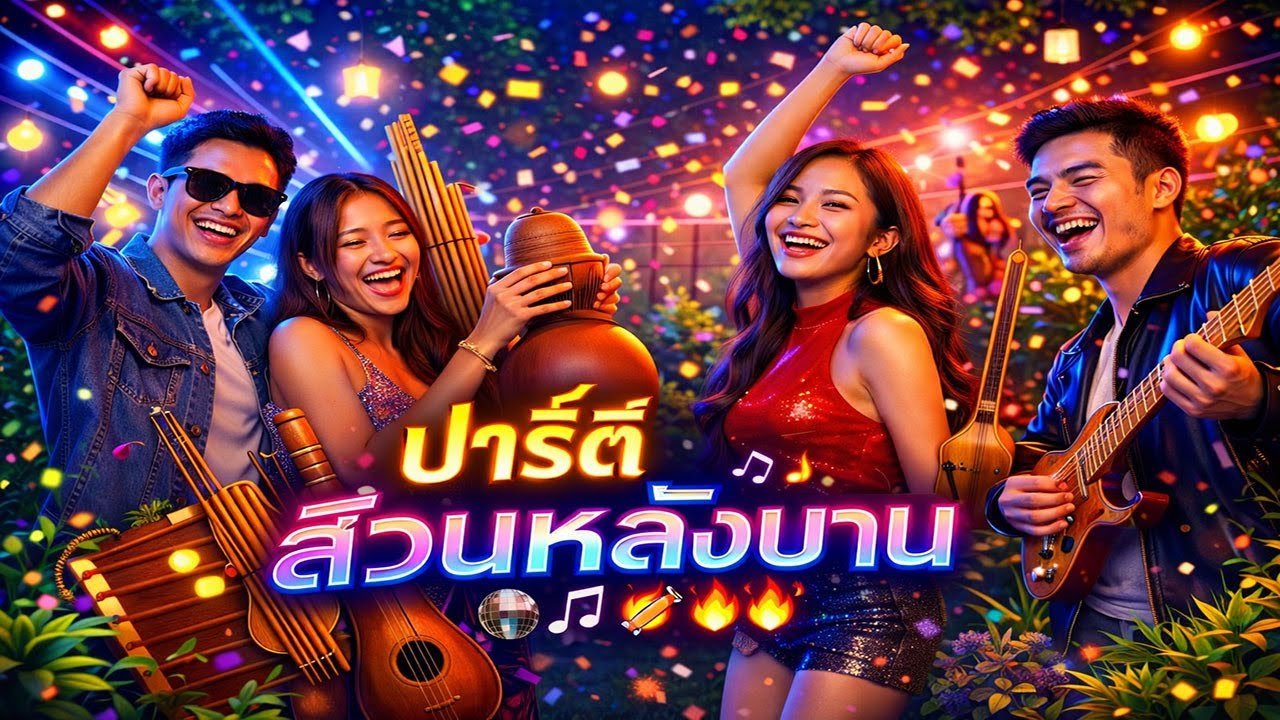 ปาร์ตี้สวนหลังบ้าน | Thai Pop Party Song | Backyard Party Vibes
