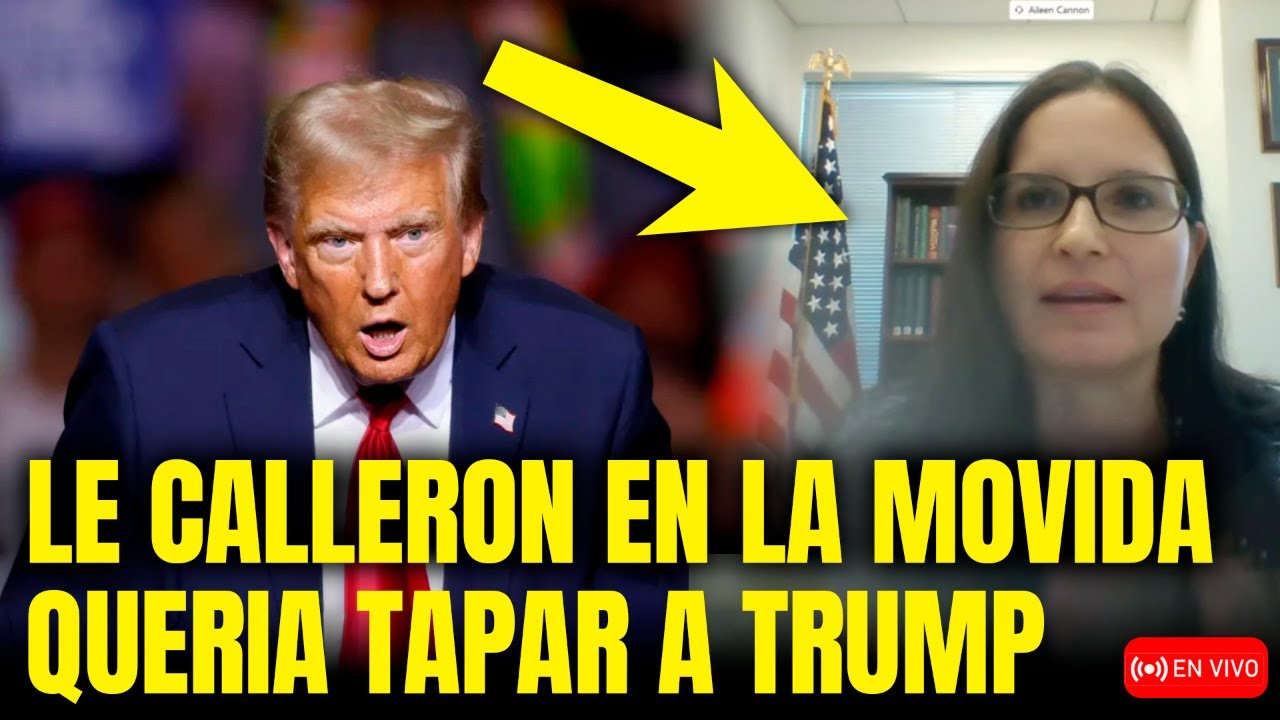🚨Pillan a Jueza BORRANDO archivos para SALVAR A TRUMP DE LA CÁRCEL!