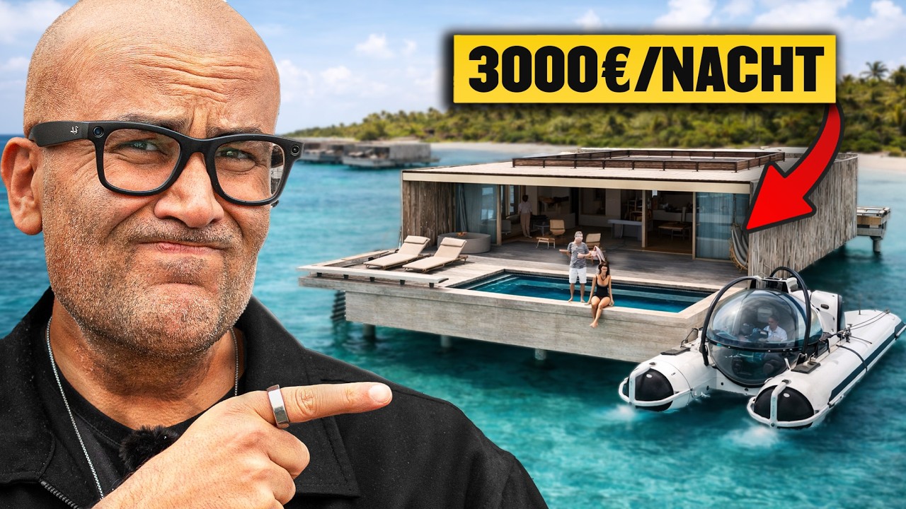 3.000€ PRO NACHT! – im U-BOOT auf den Malediven