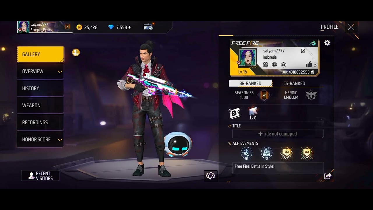 free fire advance server all 1 dimand