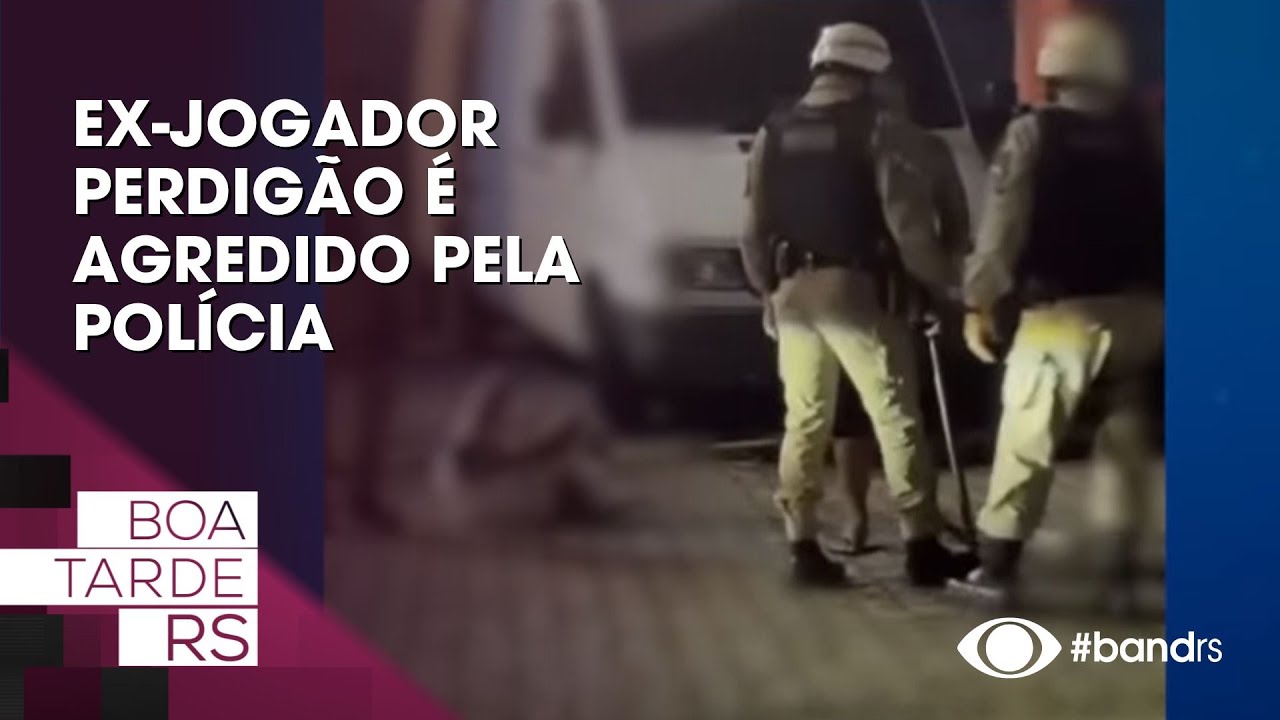 Perdig&atilde;o &eacute; agredido pela pol&iacute;cia