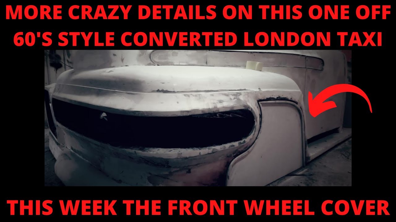 More one off custom parts for this Taxi Conversion Pick Up