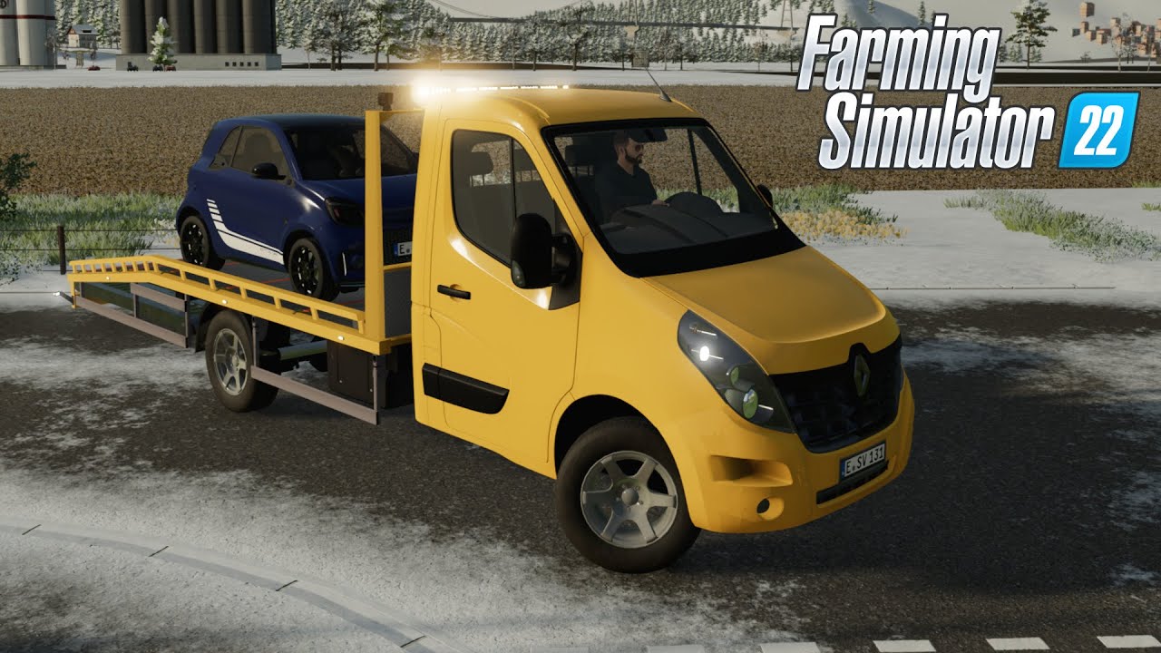 Renault Master TowTruck - Farming Simulator 2022 [FS22 LS22 Vehicle Mod] #farming #gaming #car #fs22