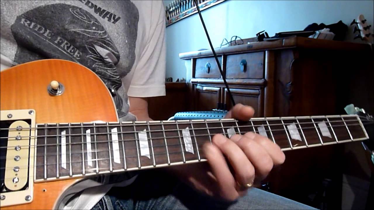 Santana Europa cover (modern version 2011) with Irongear's tesla shark / rolling mill pickups