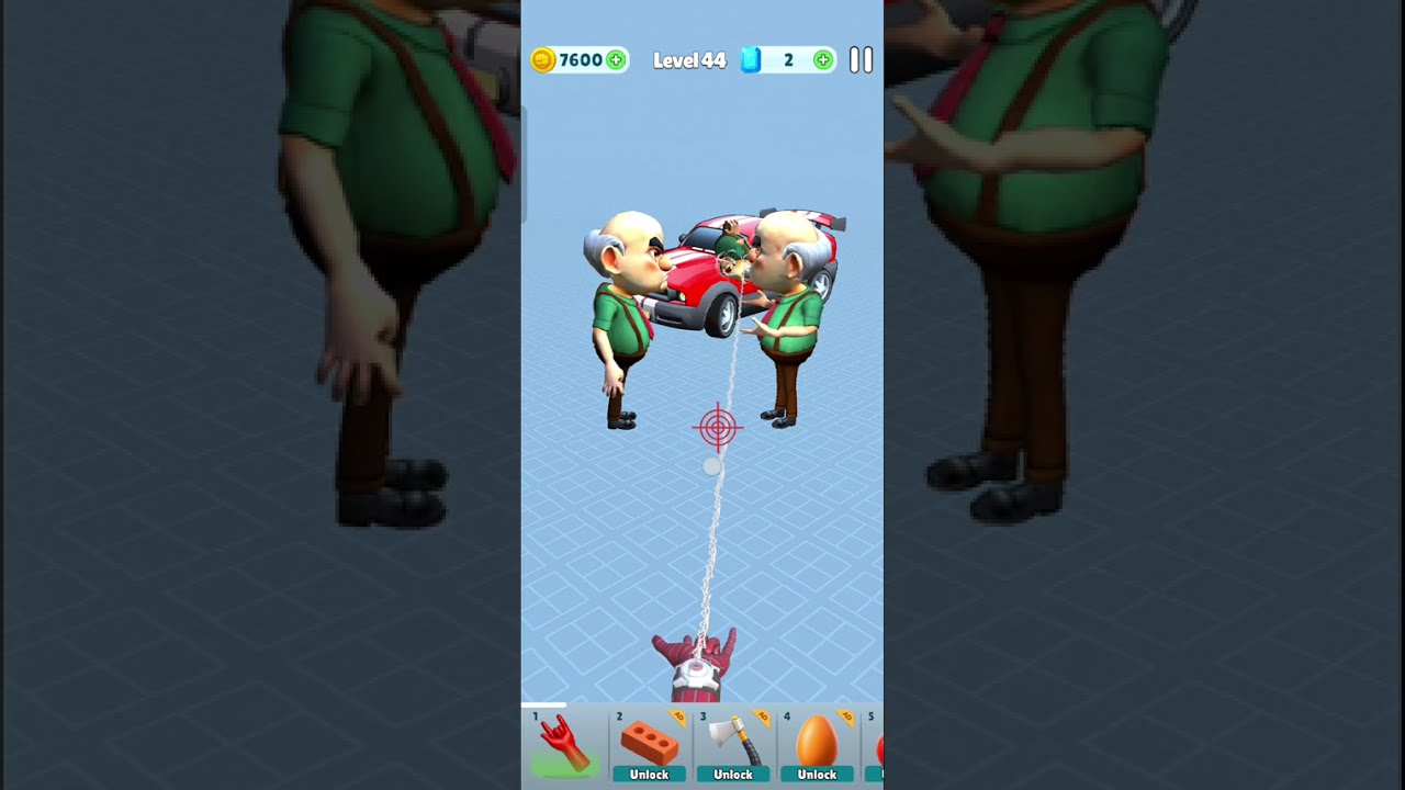Crazy Uncle : Slap & Punch Game - level 1 to 50