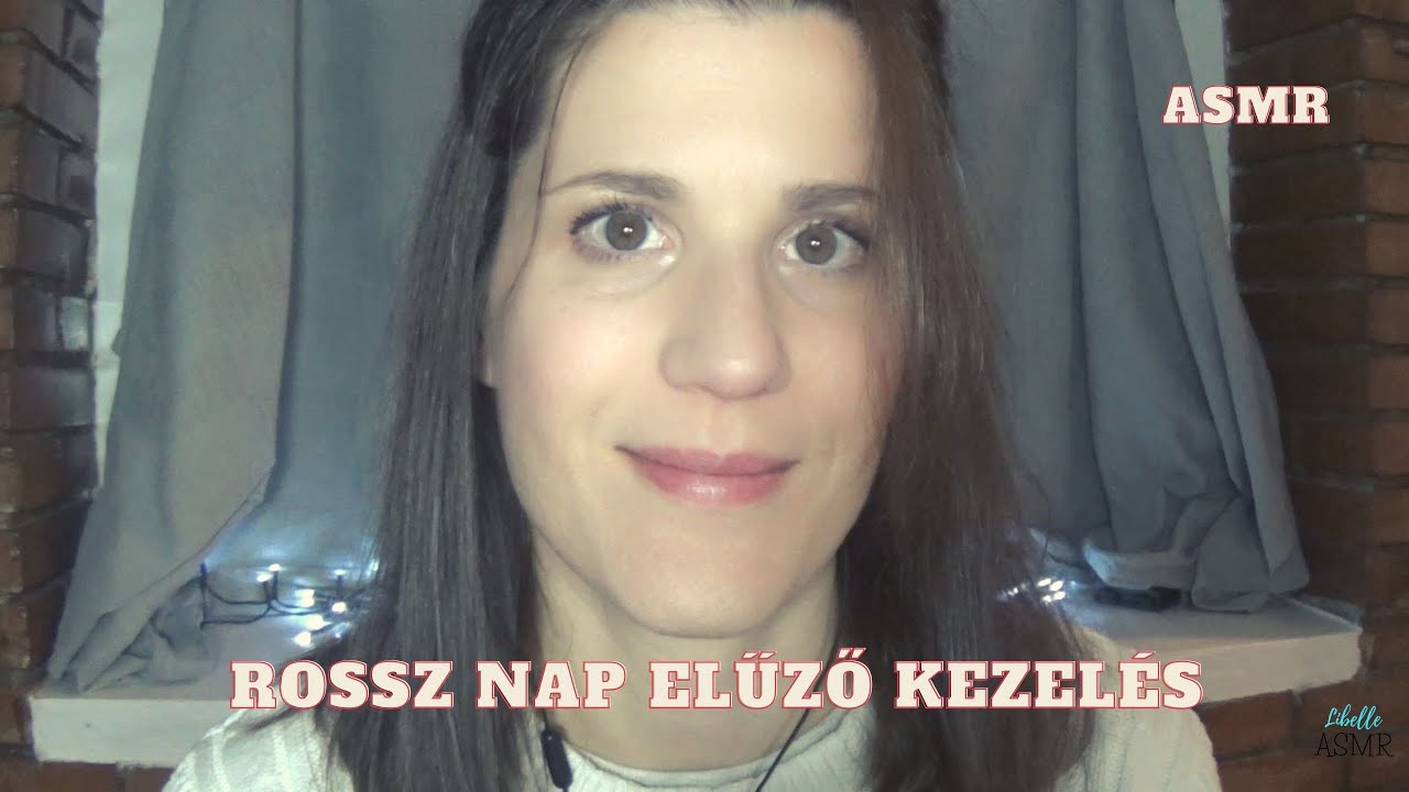 Magyar ASMR szerepjáték ~ Nyugtató kezelés egy rossz nap után~ relaxáló kézmozdulatok, suttogás