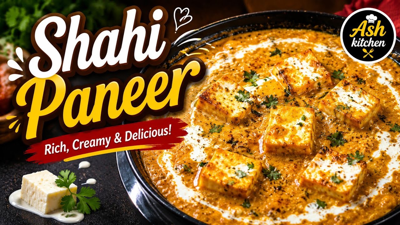 Shahi paneer recipe |Shahi paneer |Shahi paneer kaise banate hai |Shahi paneer kaise banaye