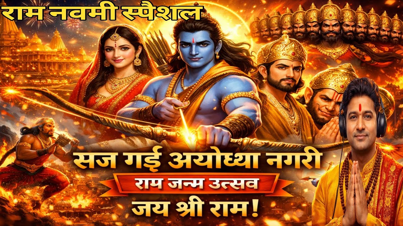Ram Janm Special Bhajan 🙏 सज गई अयोध्या नगरी | Latest Ram Bhajan | Jai Shri Ram #ramnavmi