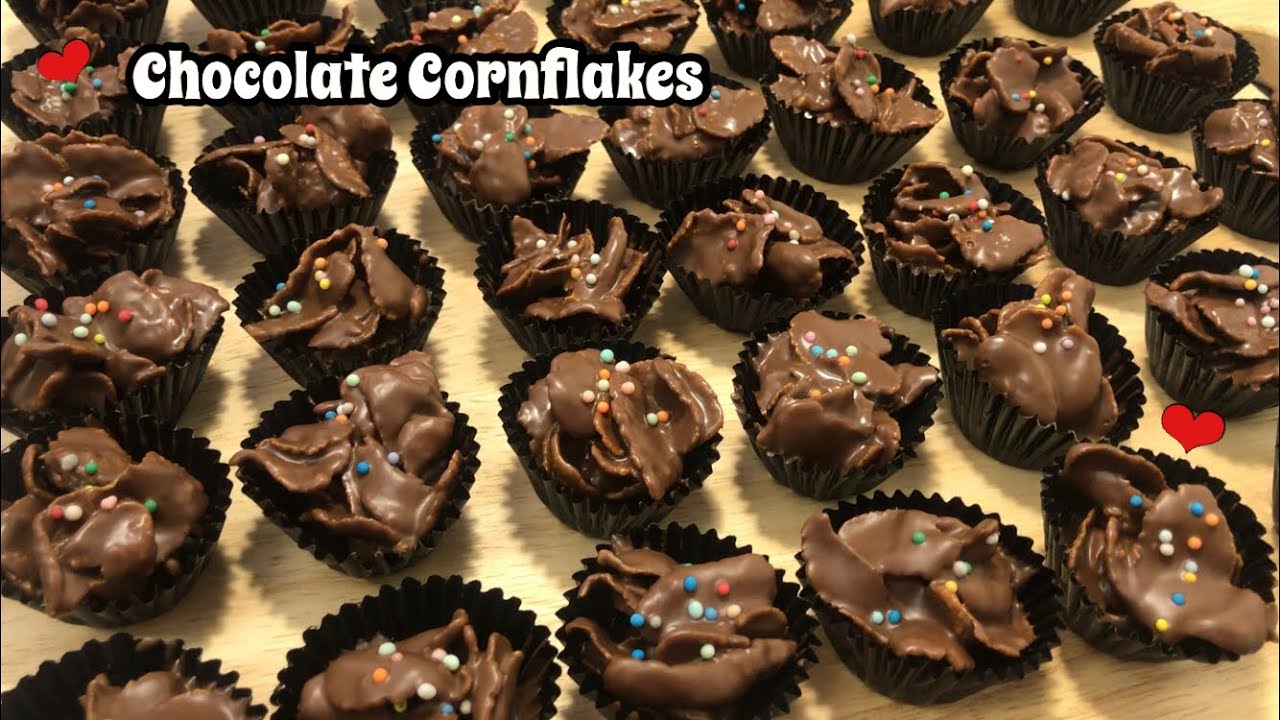 Chocolate Cornflakes ❤ 巧克力玉米脆片 ~ 新年饼