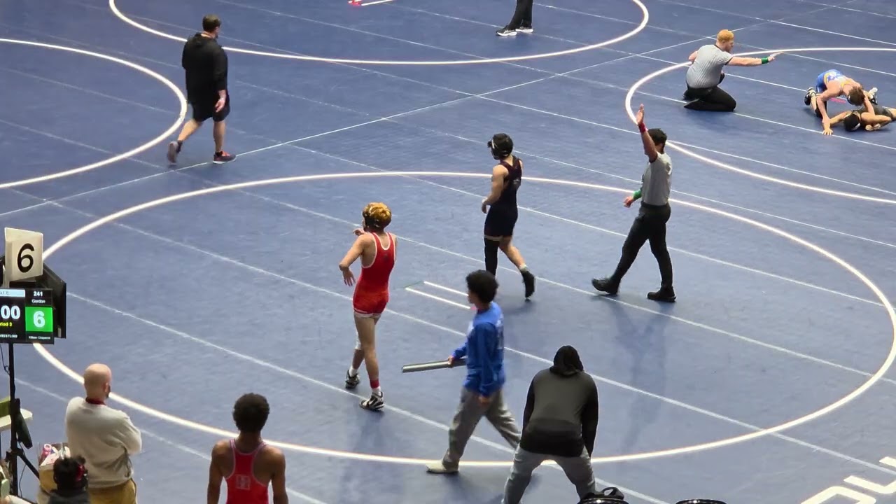 UIL Boys Regions 2-5A Eli 132 lbs Cons Rd. 2