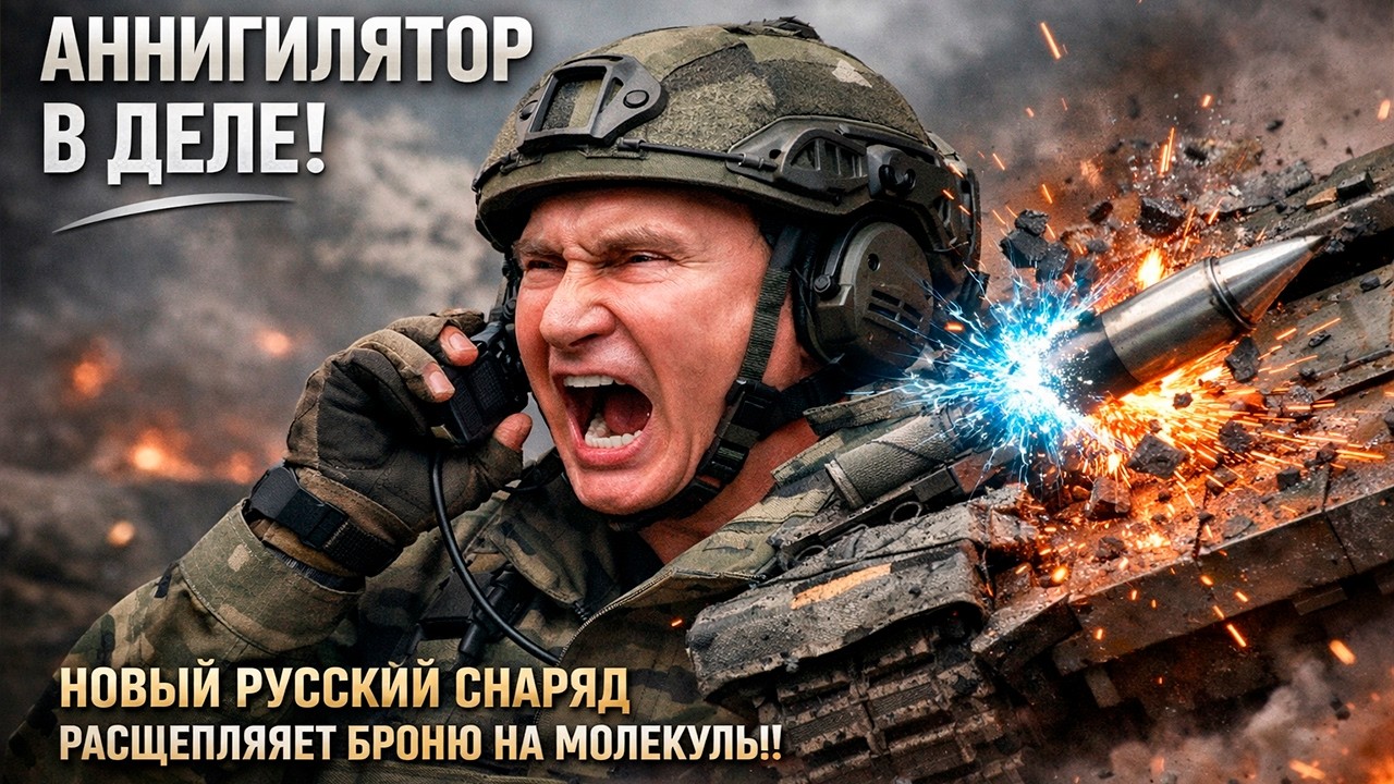 АННИГИЛЯТОР В ДЕЛЕ! НОВЫЙ СНАРЯД РАСЩЕПЛЯЕТ БРОНЮ на молекулы!