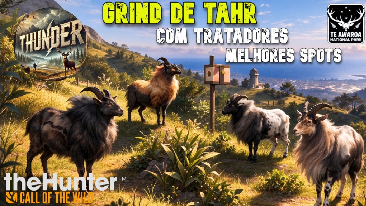 Organize seu Grind de Tahr com Tratadores - The Hunter Call of the Wild