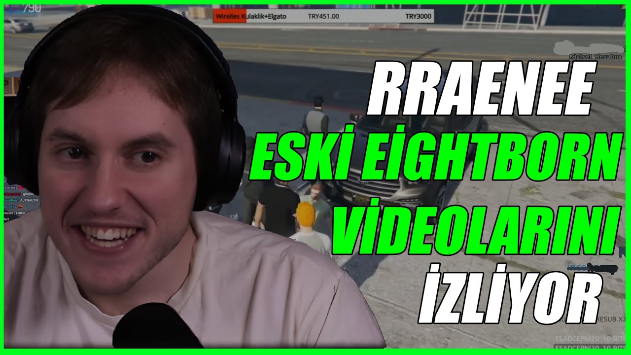 RRaenee Eski Eightborn Videolarını İzliyor