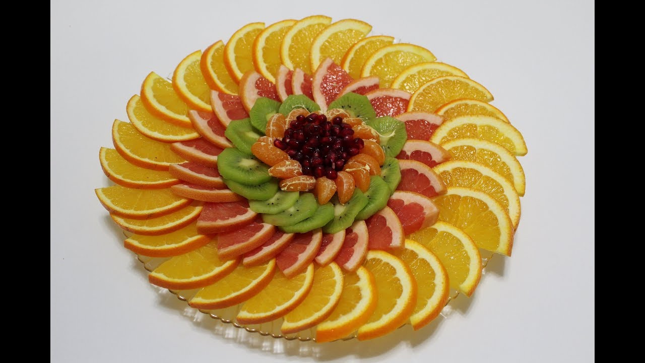 Fruit tips and Tricks for your party  دیزاین میوه برای سفرهای مهمانی شما