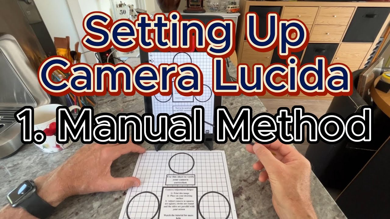 Camera Lucida - How to setup your iPad with the front camera without distortion + the OSMO Mirror.