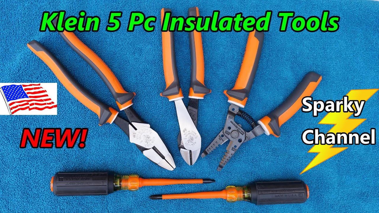 Klein New 5 Piece 1000V Insulated Tool Set Review 94130
