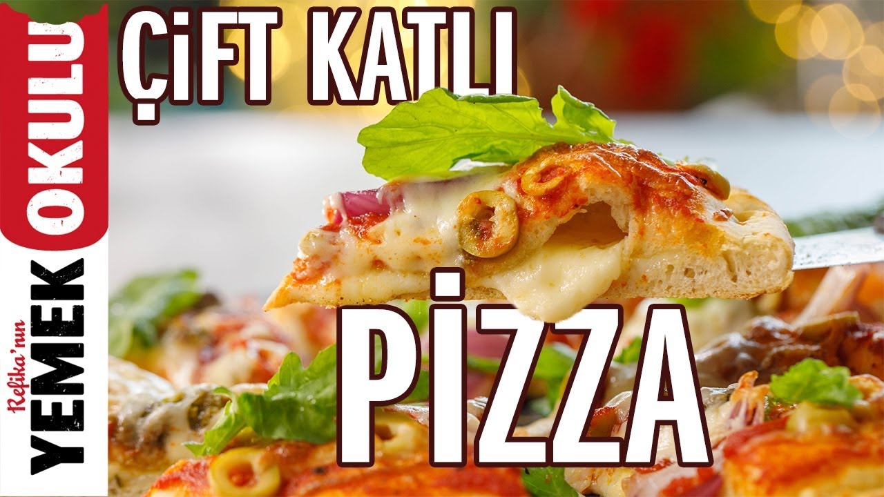 Çift Katlı Pizza Tarifi | Evde Pizza Nasıl Yapılır? | Burak'ın Ekmek Teknesi